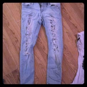 Size 11 ripped jeans
